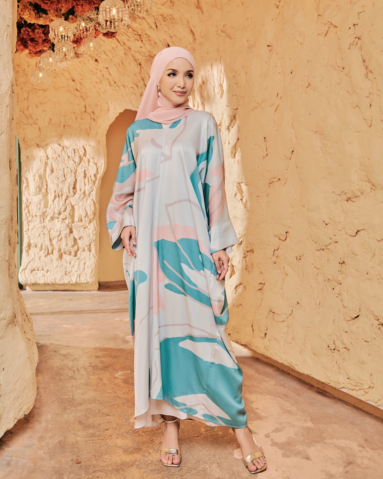 CATELIA CAFTAN - BEIGE